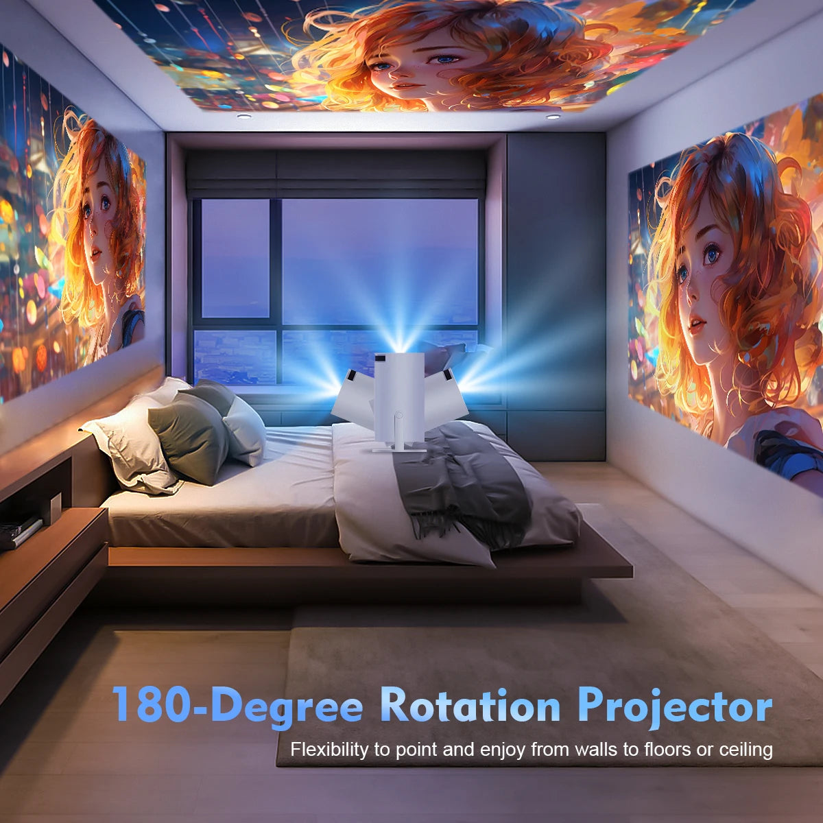 Cinematic Projector Portable Home Theater™
