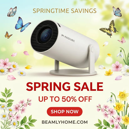 Cinematic Projector Portable Home Theater™
