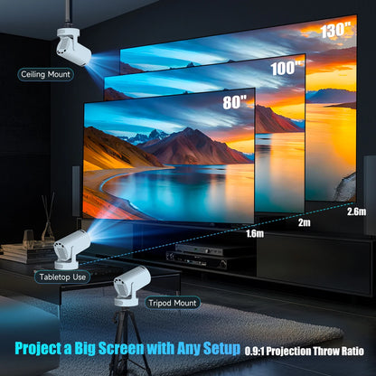 BeamlyHome Portable Projector